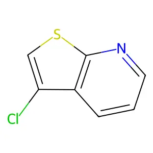 3-Chlorothieno(2,3-b)pyridine structure