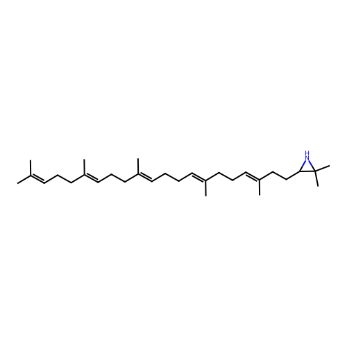 2,3-Iminosqualene structure