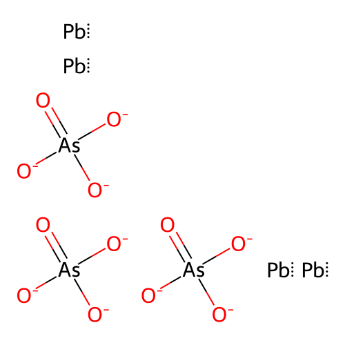 Lead(IV) arsenate (3:4) structure