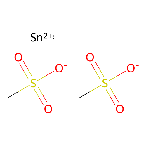 甲磺酸亚锡 structure