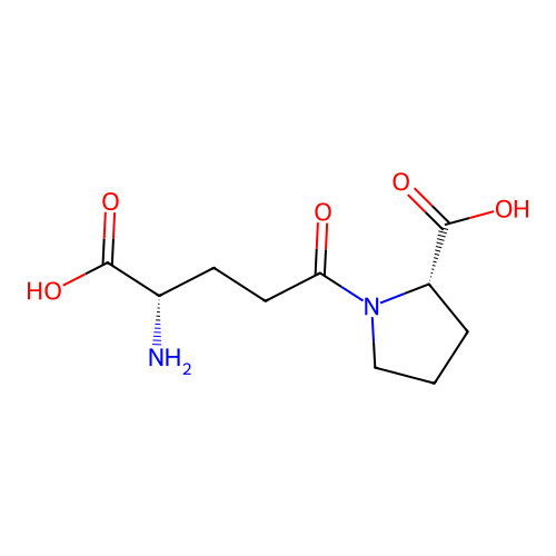 gamma-Glutamylproline structure