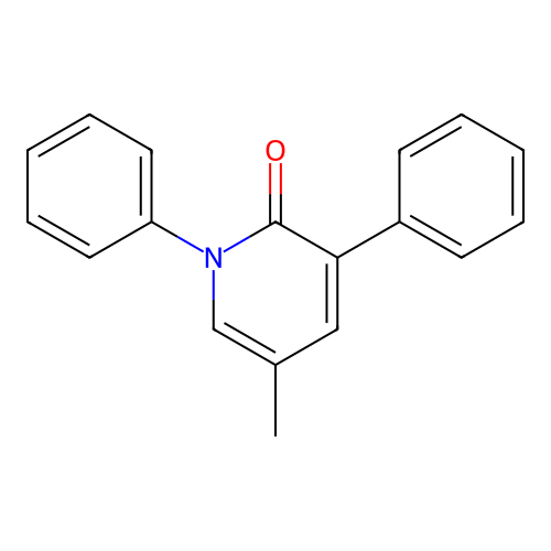 5-Methyl-1,3-diphenyl-2(1H)-pyridinone structure