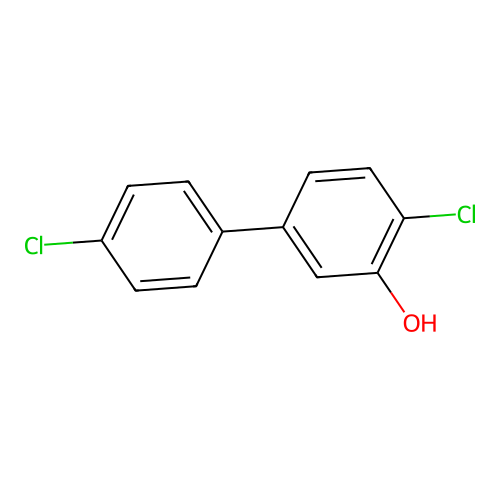 2-Chloro-5-(4-chlorophenyl)phenol structure