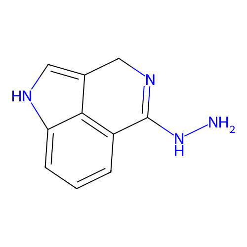 5-Hydrazino-1,3-dihydropyrrolo[4,3,2-de]isoquinoline structure