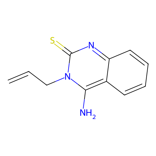 4-Amino-3-prop-2-enylquinazoline-2-thione structure