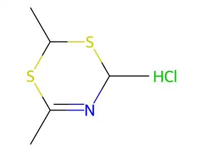 Thialdin hydrochloride structure