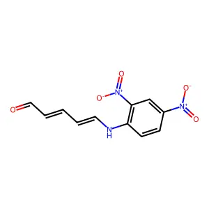 5-[(2,4-Dinitrophenyl)amino]penta-2,4-dienal structure