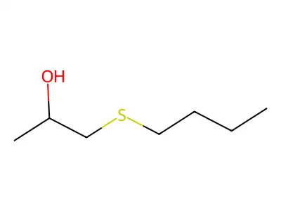 1-(Butylsulfanyl)propan-2-ol structure