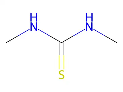1,1-Dimethyl-2-thiourea structure