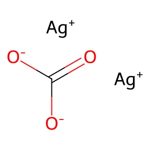 碳酸银 structure