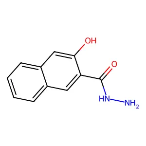 3-Hydroxy-2-naphthoic acid hydrazide structure