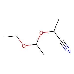 2-(1-乙氧基乙氧基)丙腈 structure