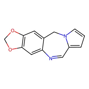 2H,11H-[1,3]Dioxolo[4,5-h]pyrrolo[2,1-c][1,4]benzodiazepine structure