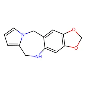 5,11-dihydro-6H-[1,3]dioxolo[4',5':4,5]benzo[1,2-e]pyrrolo[1 structure