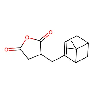3-[(6,6-Dimethylbicyclo[3.1.1]hept-2-en-2-yl)methyl]dihydrofuran-2,5-dione structure