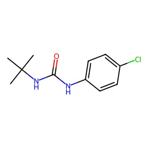 1-Tert-butyl-3-(4-chlorophenyl)urea structure