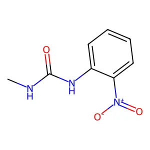 1-Methyl-3-(2-nitrophenyl)urea structure