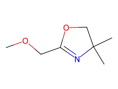 4,5-Dihydro-2-(methoxymethyl)-4,4-dimethyloxazole structure