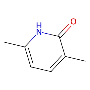 2(1H)-Pyridinone, 3,6-dimethyl- structure