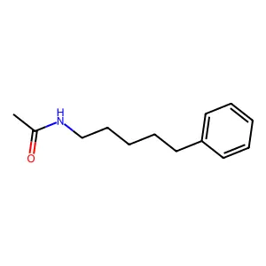 N-(5-Phenylpentyl)acetamide structure
