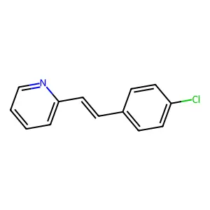 2-(P-Chlorostyryl)pyridine structure