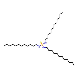 N-双(十二烷氨基)硫代磷酰基十二烷-1-胺 structure