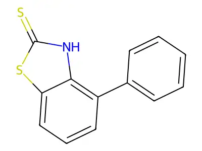 4-Phenyl-1,3-benzothiazole-2(3H)-thione structure