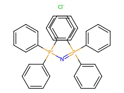 双(三苯基膦)氯化亚铵 structure