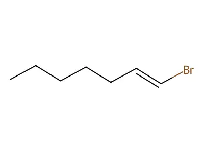 1-Bromohept-1-ene structure