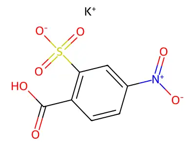 4-Nitro-2-sulfobenzoic acid structure