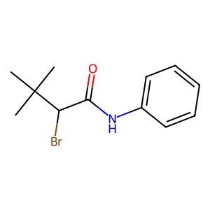 2-溴-3,3-二甲基-N-苯基丁酰胺 structure