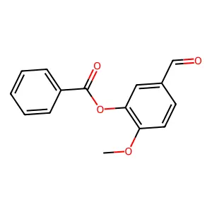 5-Formyl-2-methoxyphenyl benzoate structure