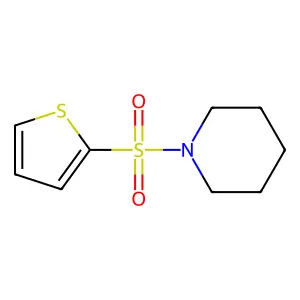 1-(Thiophen-2-ylsulfonyl)piperidine structure