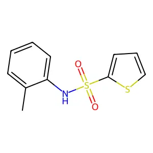 N-(2-methylphenyl)thiophene-2-sulfonamide structure
