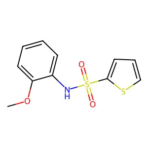 N-(2-methoxyphenyl)thiophene-2-sulfonamide structure