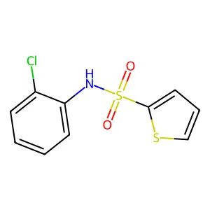N-(2-chlorophenyl)thiophene-2-sulfonamide structure