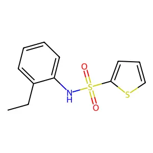 N-(2-ethylphenyl)thiophene-2-sulfonamide structure