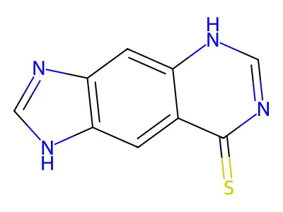 1,5-Dihydroimidazo[4,5-g]quinazoline-8-thione structure