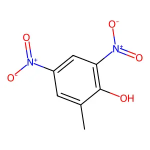 2-Methyl-4,6-dinitrophenol structure