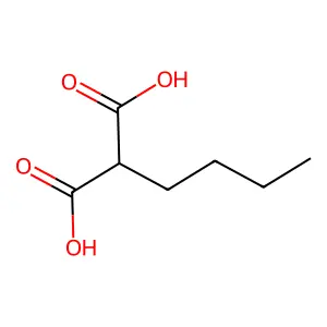丁基丙二酸 structure