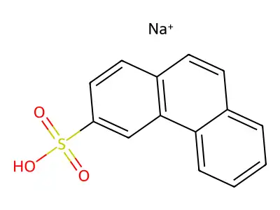3-Phenanthrenesulfonic acid structure
