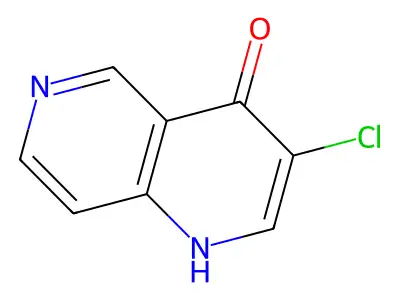 3-Chloro-[1,6]naphthyridin-4-ol structure