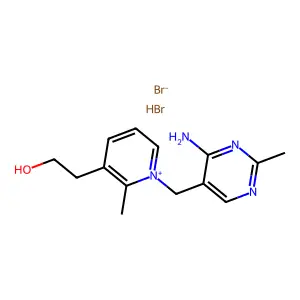 Pyrithiamine bromide hydrobromide structure