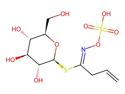 黑芥子苷 structure