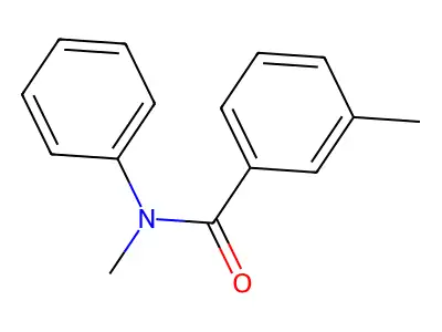 n,3-Dimethyl-n-phenylbenzamide structure