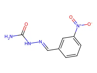3-硝基苯甲醛缩氨脲 structure