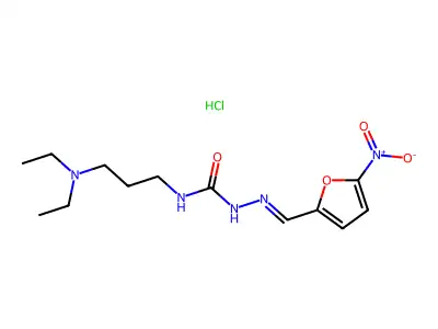 C13H21N5O4.ClH structure
