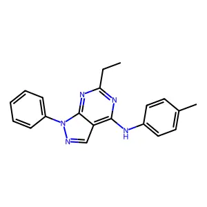N-(Diphenylmethyl)glycine structure