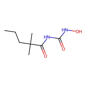 Pentanamide, N-((hydroxyamino)carbonyl)-2,2-dimethyl- structure