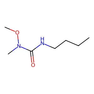 Urea, N'-butyl-N-methoxy-N-methyl- structure